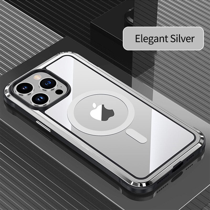 Karnz | Magische Rüstung Magnetisches Lade-iPhone-Hülle