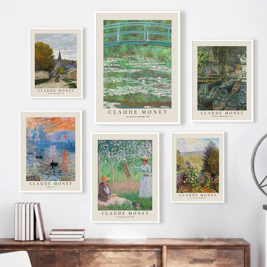 Zeitlose Klassiker Vintage Landschaft Wandkunst Feine Kunst Leinwanddrucke Bilder Poster Berühmte Gemälde Für Wohnzimmer Esszimmer Schlafzimmer Kunst Dekor | Karnz