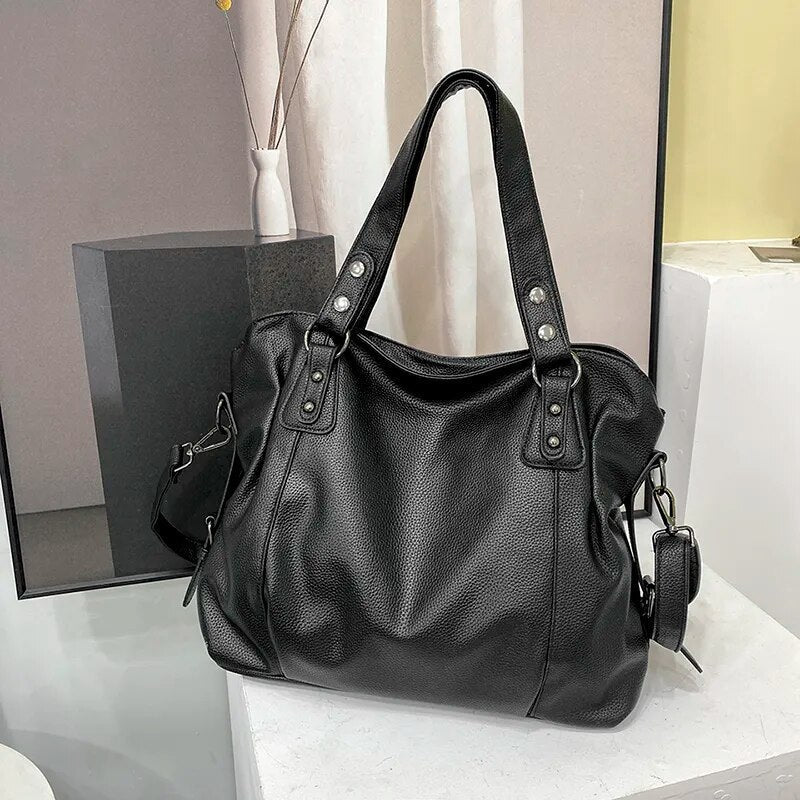 Althea Schultertasche mit großem Fassungsvermögen – Elegant & Funktional | Karnz