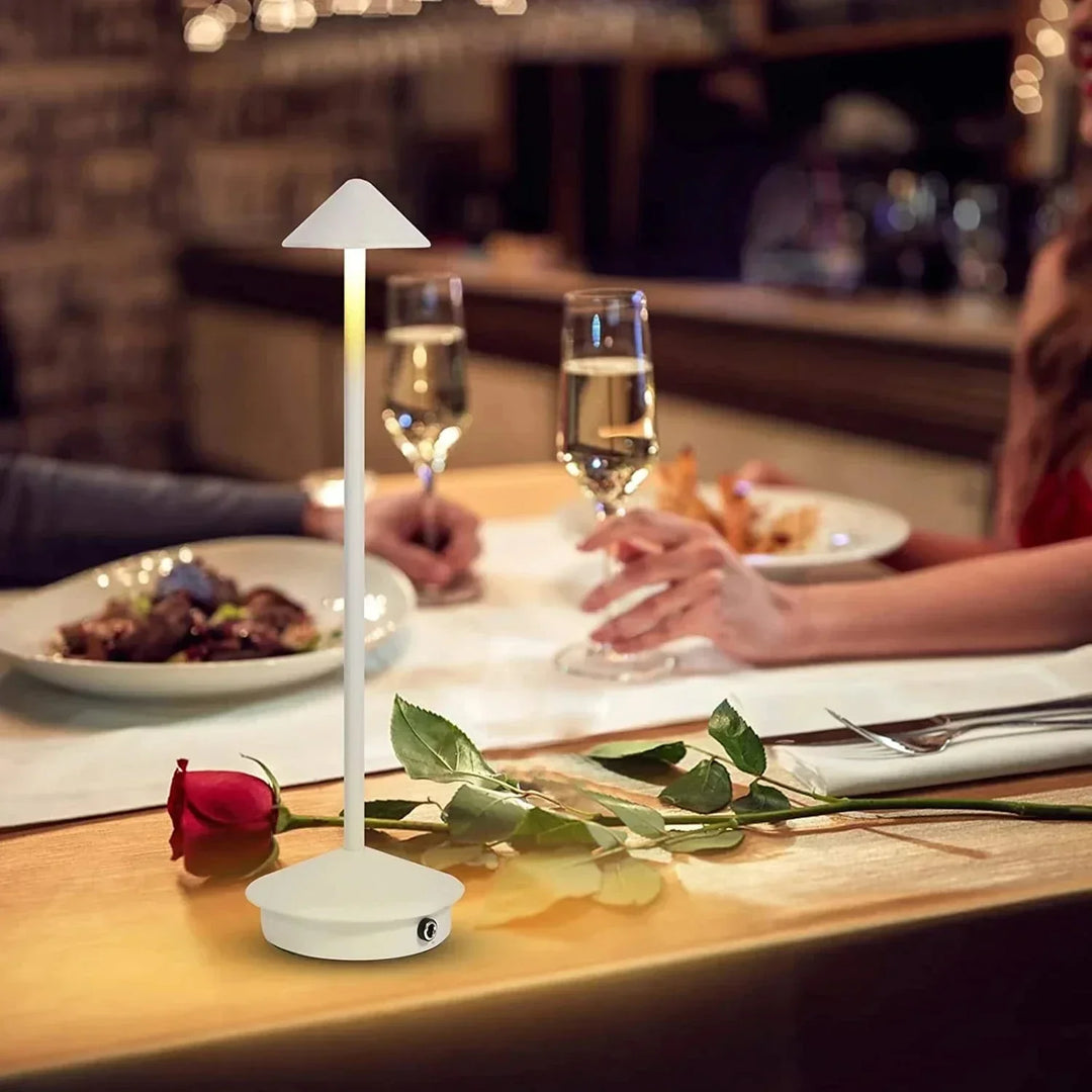 Karnz | Wiederaufladbare Tischlampe Kreative Esszimmer Touch Led Hotel Bar Kaffee Pina Pro Tischlampe Lampada Da Tavolo Dekorative Schreibtischlampe