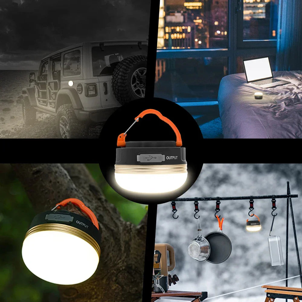 Praktisches Camping Magnetisches LED Wiederaufladbares Licht | Karnz