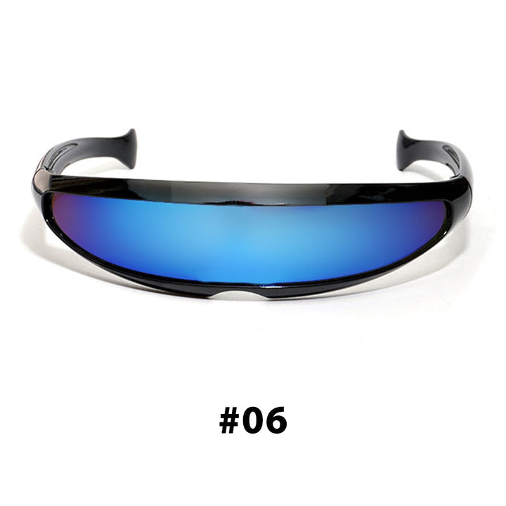 Karnz | Futuristische Cyborg Cosplay Sonnenbrille