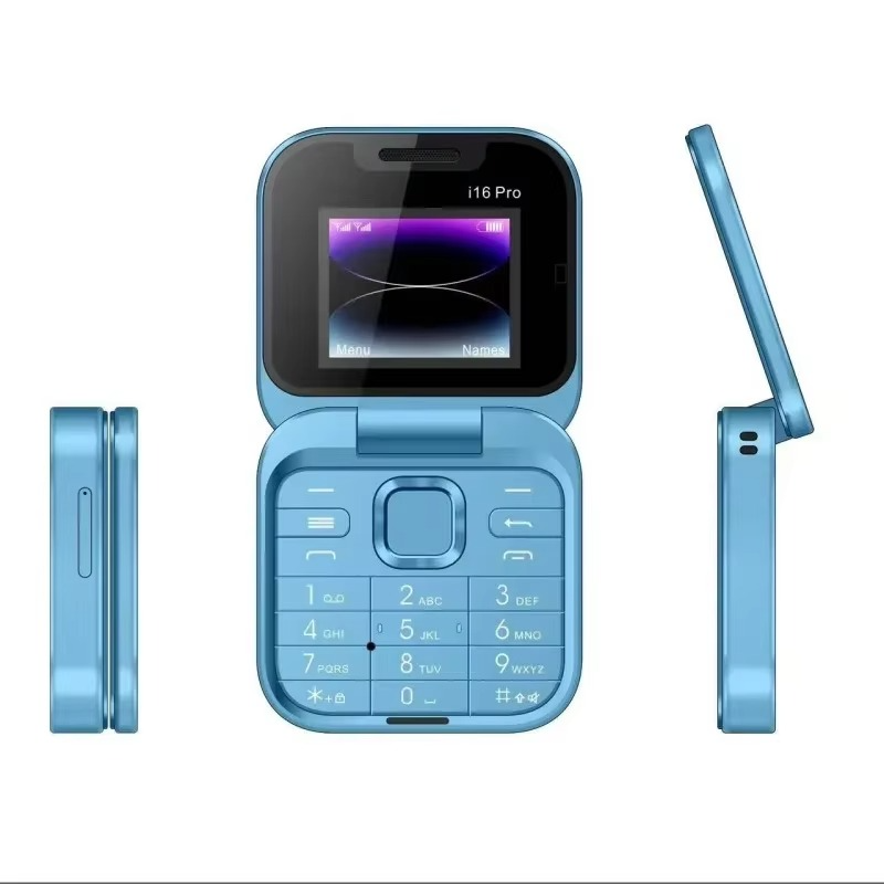 Klapphandy mit großem Bildschirm, hoher Lautstärke, Dual-SIM und langer Standby-Zeit