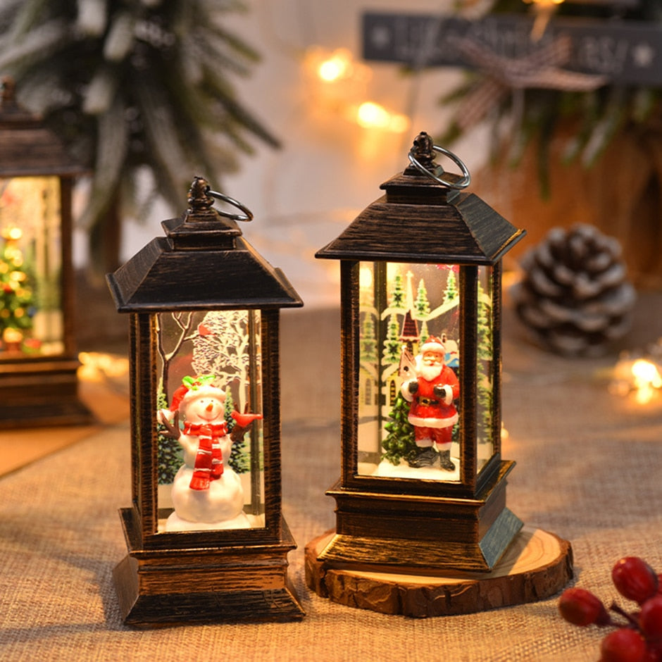 Retro Mini Weihnachtslaterne
