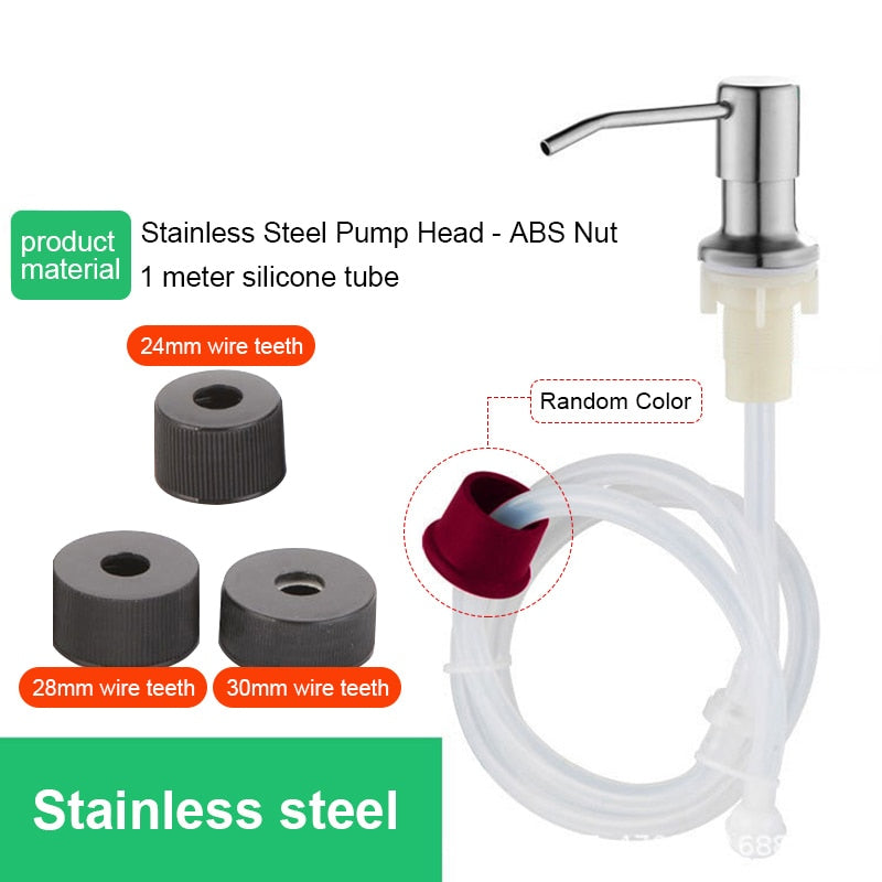 Küchenspülen Eingebauter Flüssigseifenspender Kit