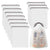 Travix Schuhbeutel-Set | Wasserdicht & Transparent | 10er-Pack | Für Reisen & Alltag