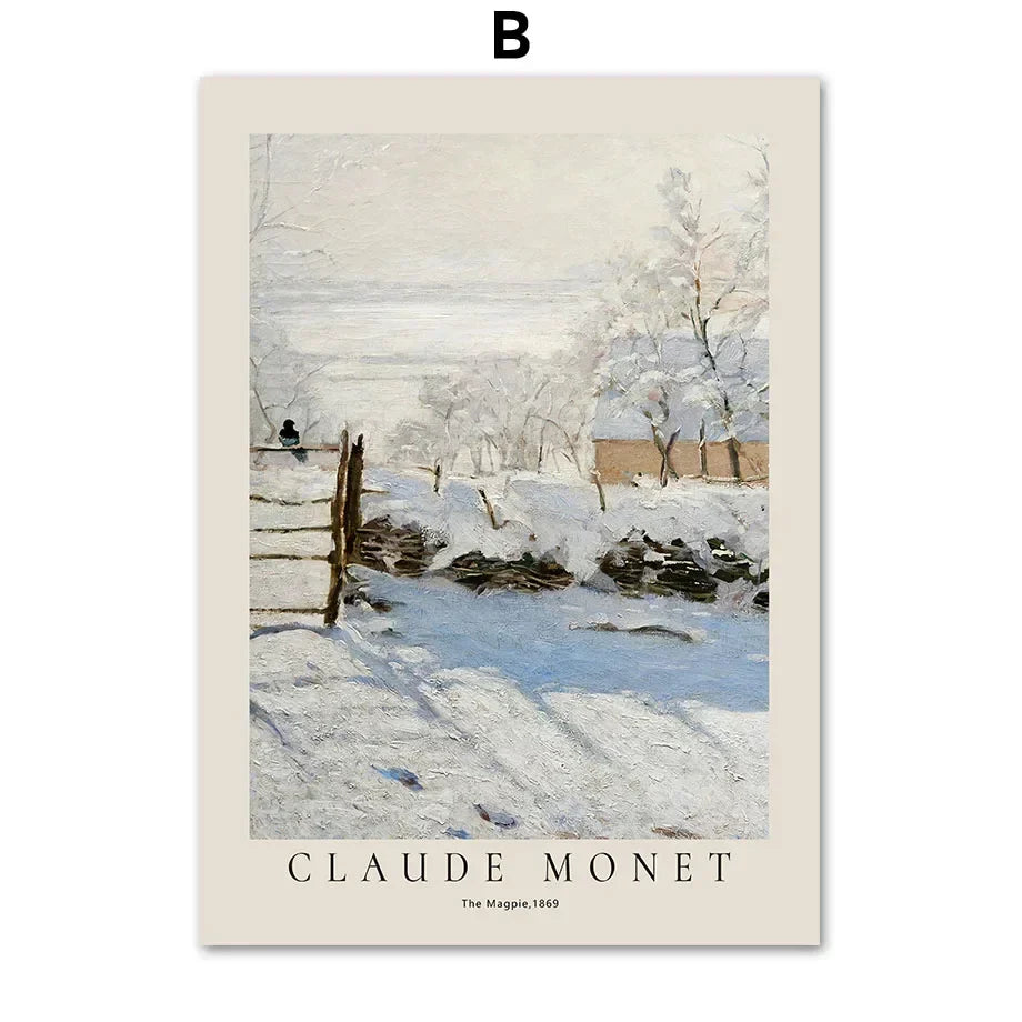 Zeitlose Klassiker Vintage Landschaft Wandkunst Feine Kunst Leinwanddrucke Bilder Poster Berühmte Gemälde Für Wohnzimmer Esszimmer Schlafzimmer Kunst Dekor | Karnz