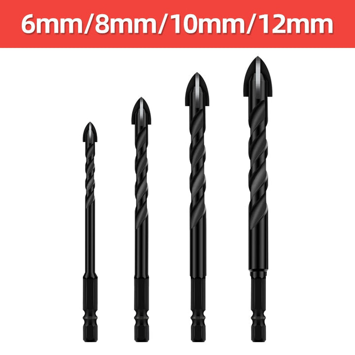 Schwerlast Mega Ultimate Kreuz-Sechskantbohrer Set | Karnz