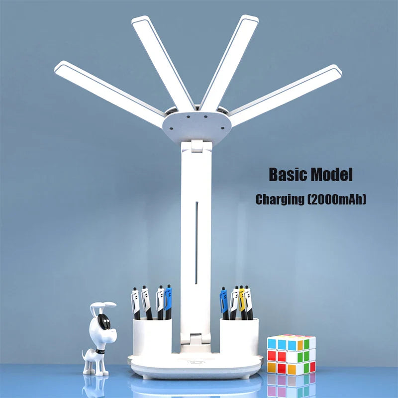 Multifunktionale 3 in 1 Schreibtisch LED Lampe | Karnz