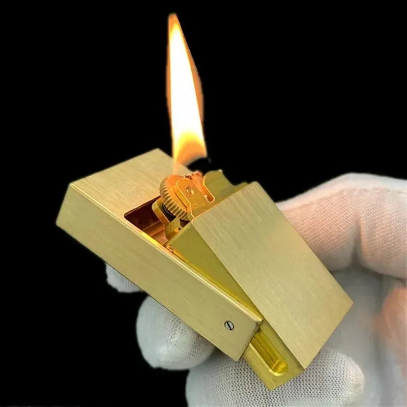 Zeitloser Messing-Streichholzschachtel Handgemachter Kerosin Feuerzeug | Karnz