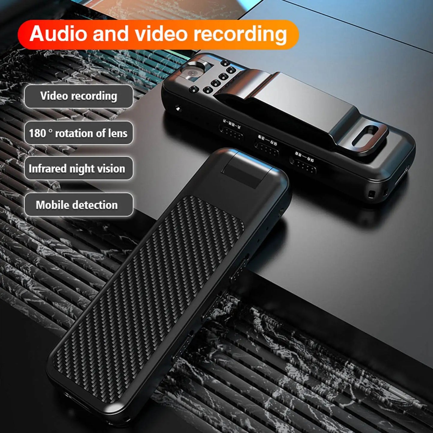 Pocket Spy Mini Clip-On Video Recorder Kamera