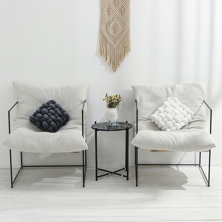 Knotted Ball Dekokissen | Karnz