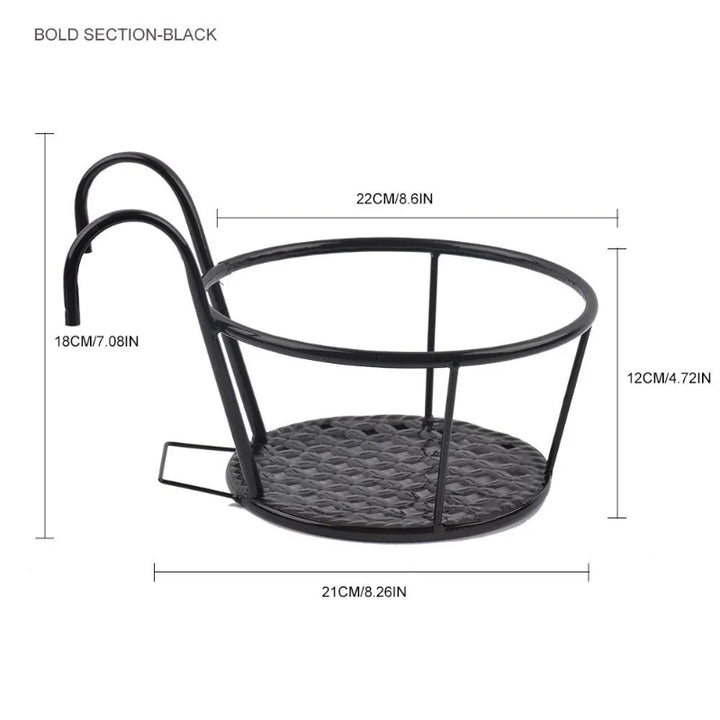 Einfacher Garten Blumen Topf Halter Rack