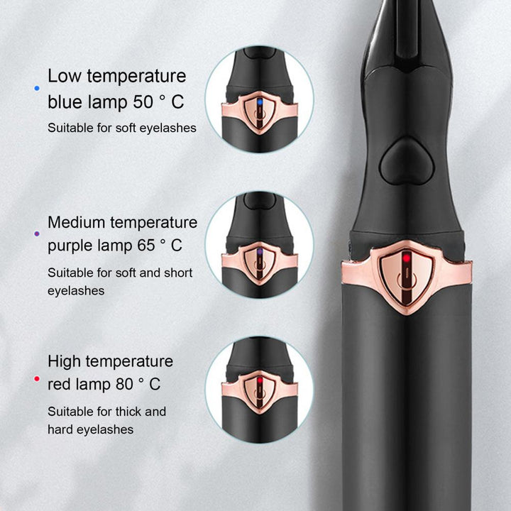 Karnz | Praktisches Beauty Anti-Brennungs Elektrisches Wimpernwickelgerät