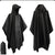 3 in 1 Outdoor Militär Regenmantel - Mit Kapuze wasserdichter Regenponcho mit Ärmeln, Motorrad-Regenabdeckung, ideal für Camping, Wandern und Reisen