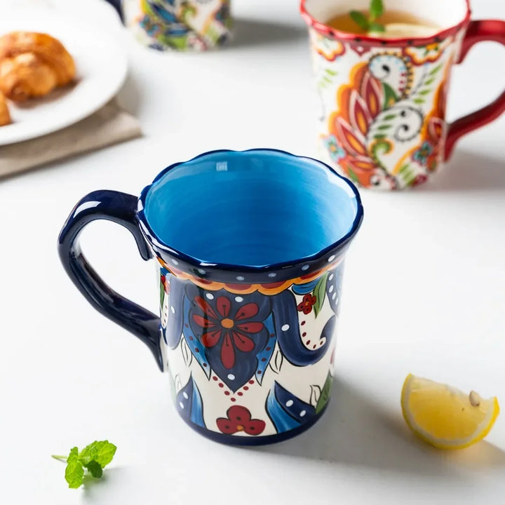 Bohemian Blossoms Kaffeetasse | Karnz