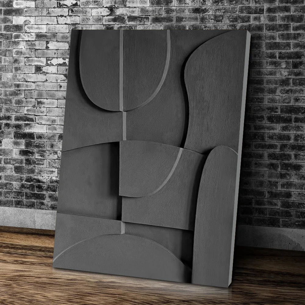 Abstract Minimalist 3D Design Wandkunst Feine Kunst Leinwanddrucke Bilder Für Moderne Wohnung Wohnzimmer Esszimmer Home Office Dekor | Karnz