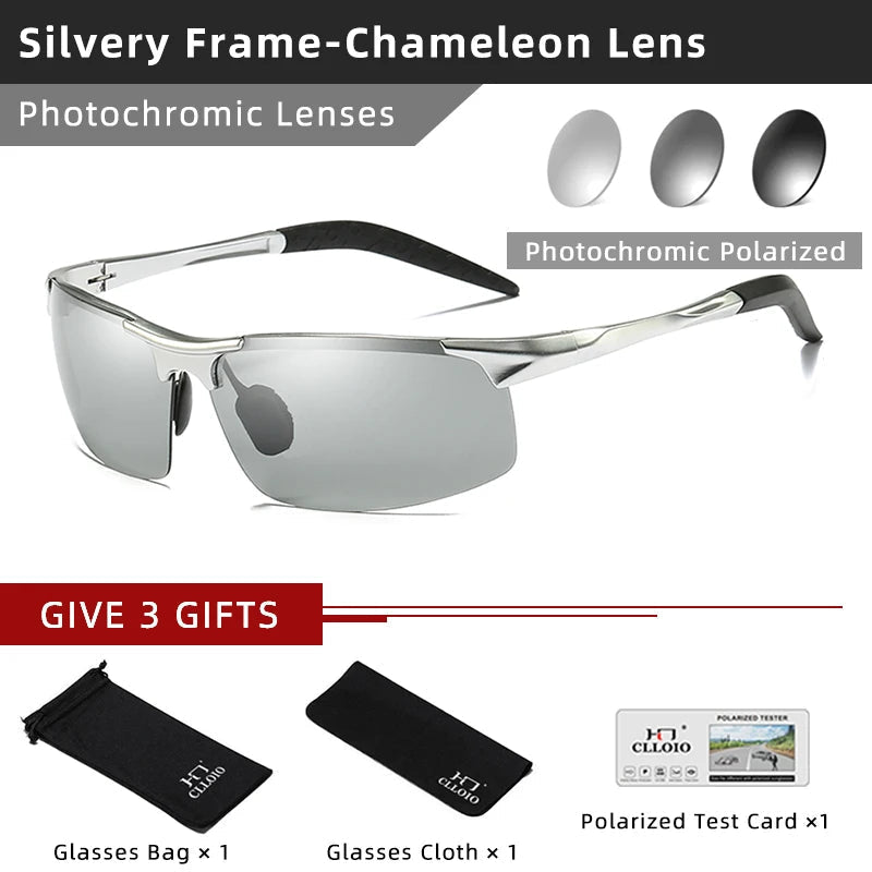 Photochrome Sonnenbrille mit polarisierten Gläsern | Karnz