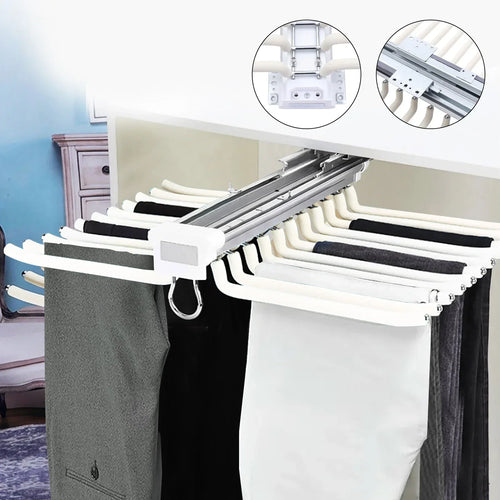 Smart Slide-Out Rail Tuch-Organizer