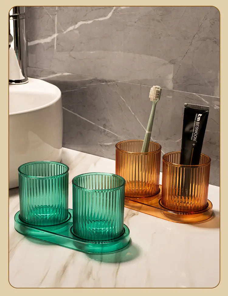 ColorSip HomeCup – Bunter Anti-Auslauf Badezimmerbecher Karnz