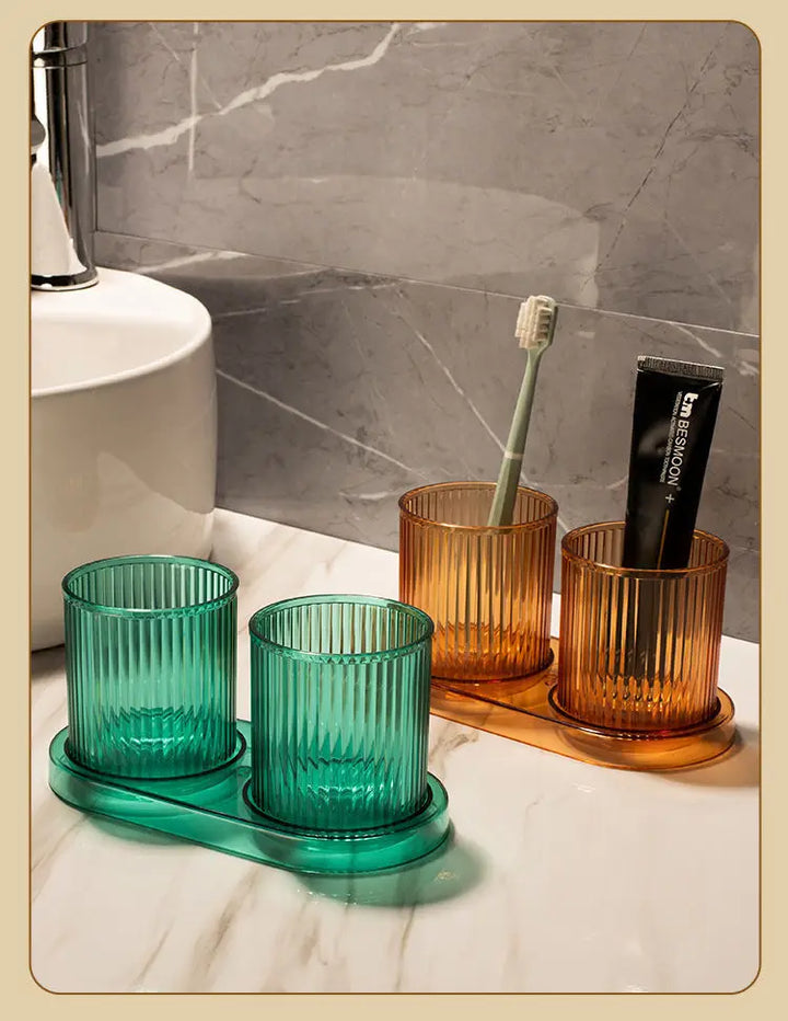 ColorSip HomeCup – Bunter Anti-Auslauf Badezimmerbecher Karnz