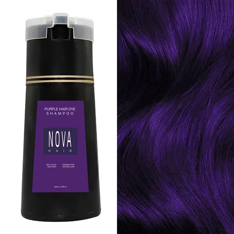 Karnz | NovaHair Instant Dye Shampoo – Schnelle Farbauffrischung für dein Haar