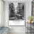 Cuba Havana Schwarz & Weiß Reiseplakat Wandkunst Feine Kunst Leinwanddrucke Bilder Für Wohnzimmer Esszimmer | Karnz