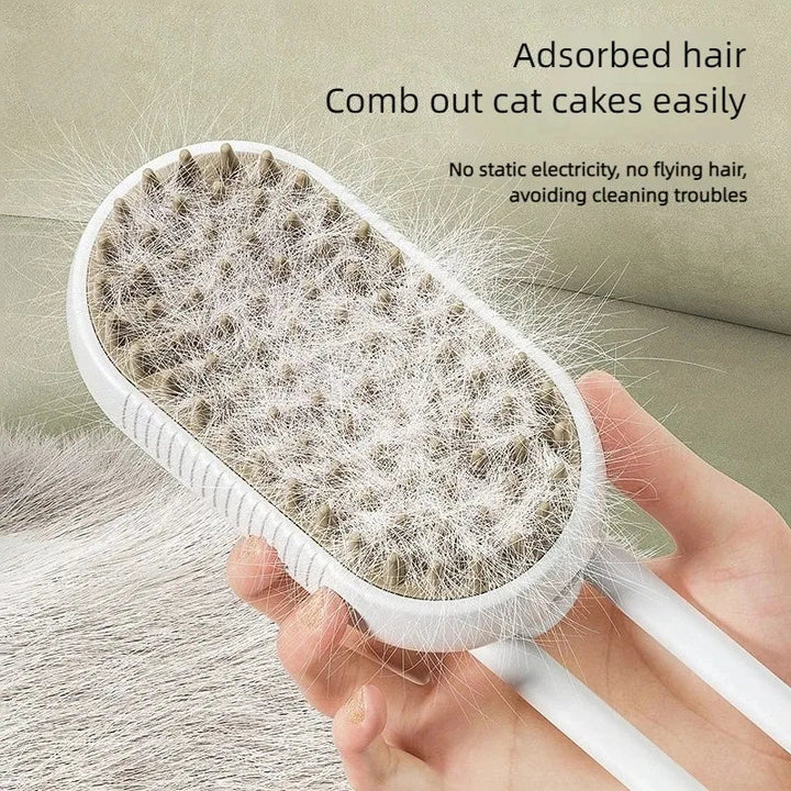PawGroom Pro 3-in-1 Dampf Bürste für Haustiere Karnz