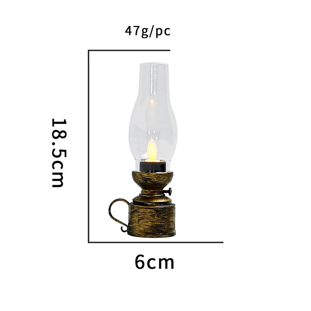 Vintage Lampe – Retro Design mit warmem LED-Licht für Wohnzimmer oder Esszimmer | Karnz