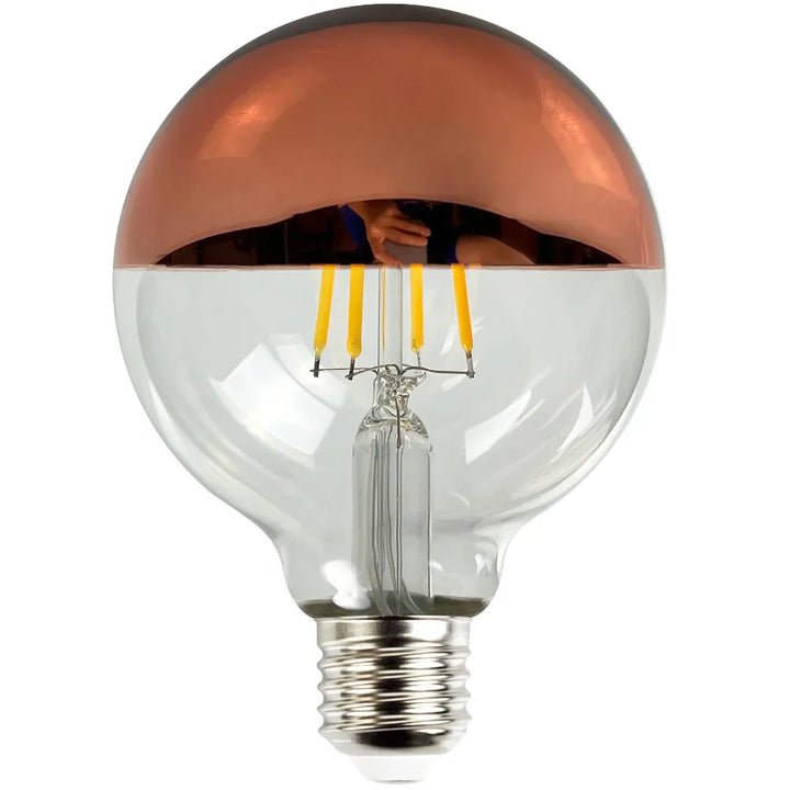 Vintage LED Glühbirne – Retro Tischleuchte mit Holzsockel | Karnz