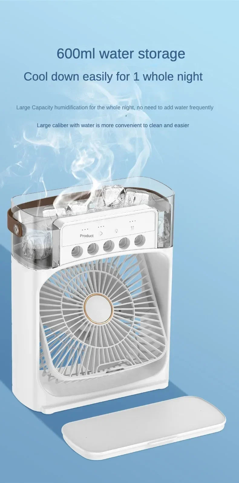 Tragbarer Luftbefeuchter AIr Cooler Ventilator | Karnz