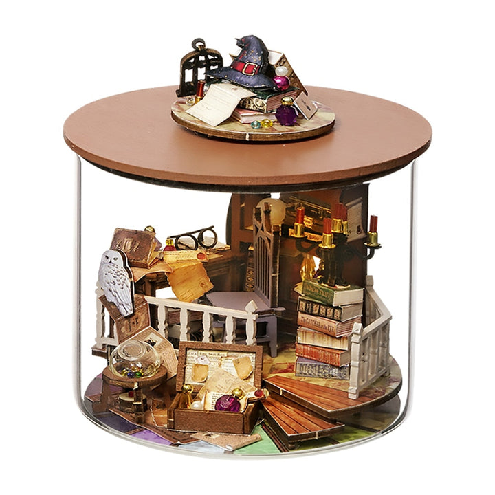 Mini Mansion Holz Mobiliertes Puppenhaus | Karnz