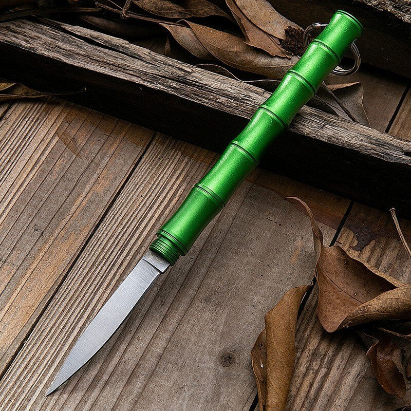 Bamboo Tragbares Selbstverteidigungs-Campingmesser | Karnz