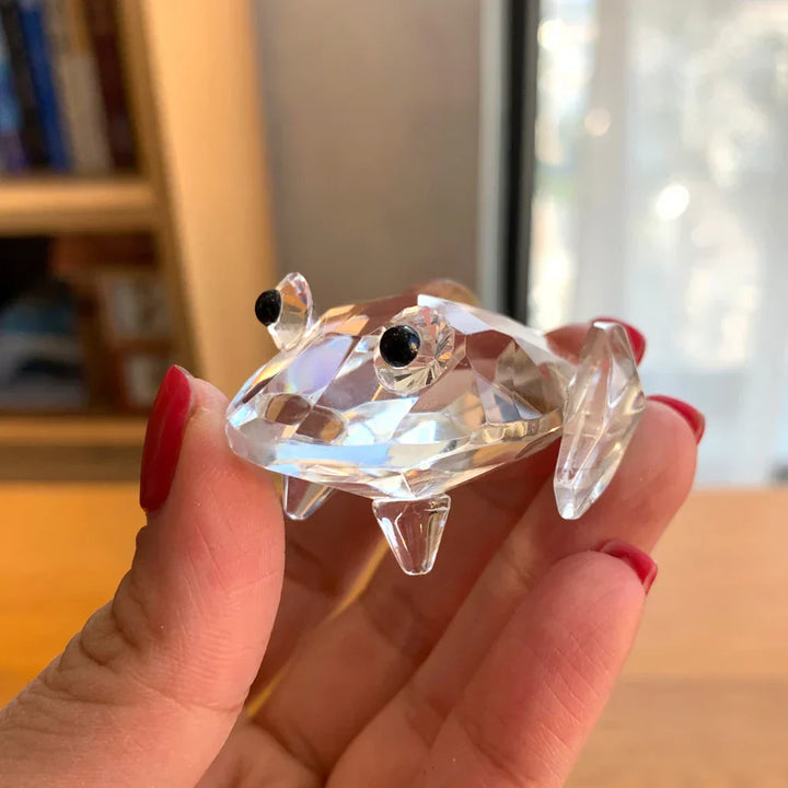 Superniedliche Tierkristallkugelfiguren