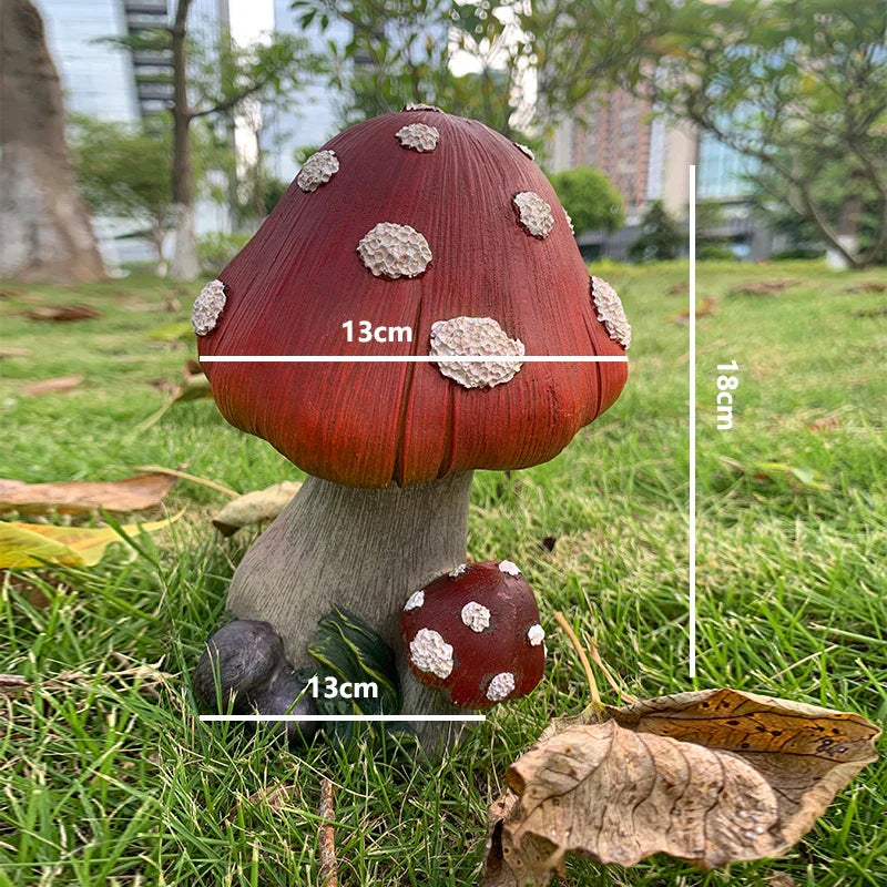 Outdoor Fee Pilz Harz Garten Dekor | Karnz