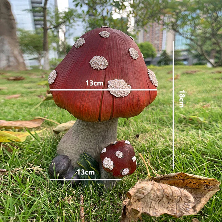 Outdoor Fee Pilz Harz Garten Dekor | Karnz