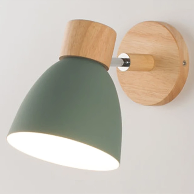 Minimalistische skandinavische Wandleuchte – Nordisches Design für Schlaf- und Wohnzimmer | LED-Beleuchtung