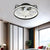 Moderner LED-Deckenventilator mit DC-Motor - 6 Geschwindigkeiten, Timer, Niedrigboden-Dachventilator, Fernbedienung Dekorative Beleuchtung | Karnz