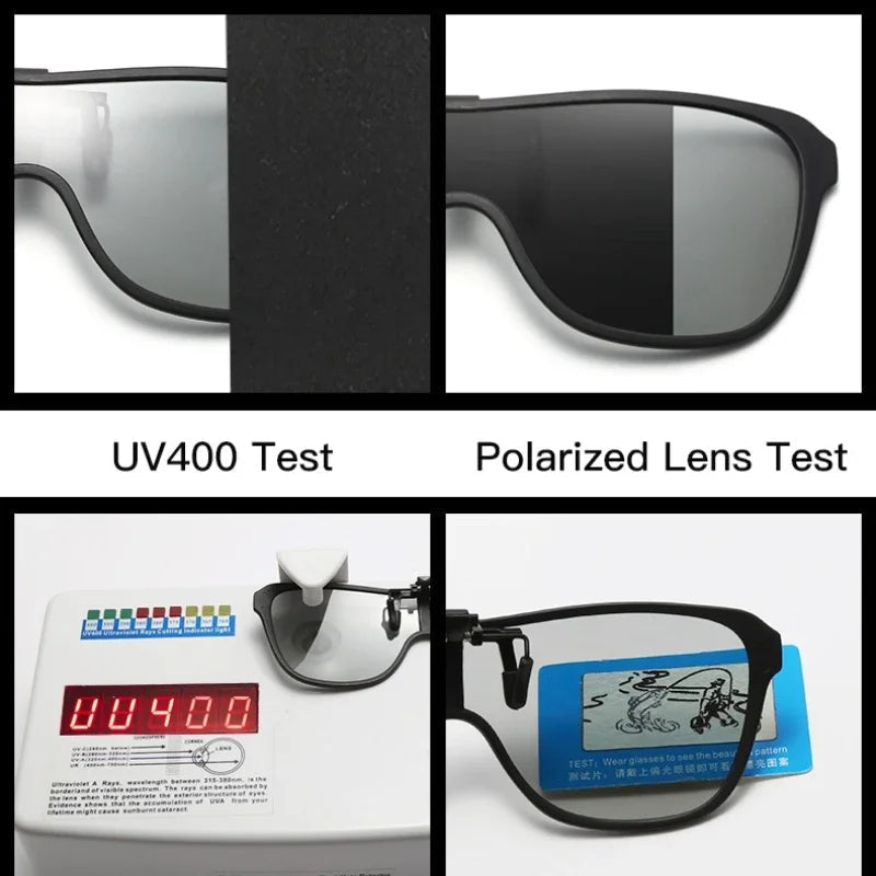 Clip-On Sonnenbrille Polarisiert Flip-Up | Karnz