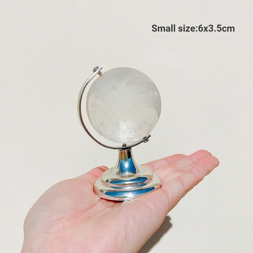 Kristallklarer Miniatur-Globus | Karnz