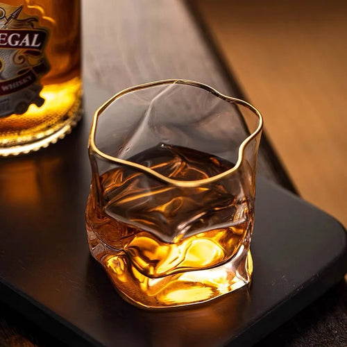 Texturiertes Whiskeyglas 2-teilige Set Karnz