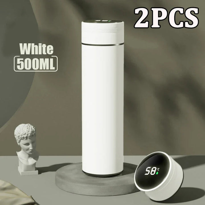 Edelstahl-Thermo mit digitalem Display