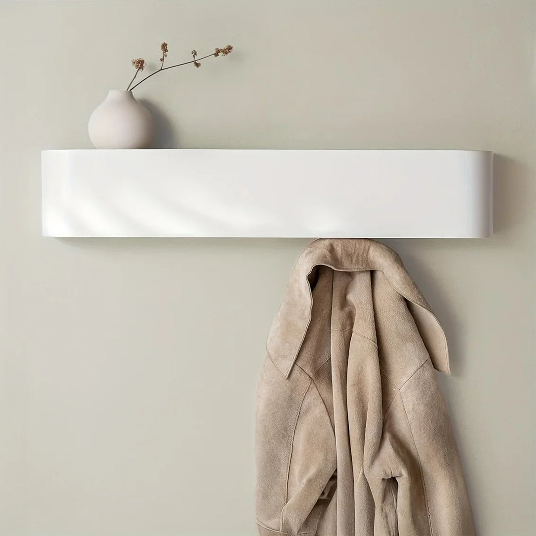 NordicHide Rack Wandkleiderschrank mit Regal & versteckten Haken Karnz