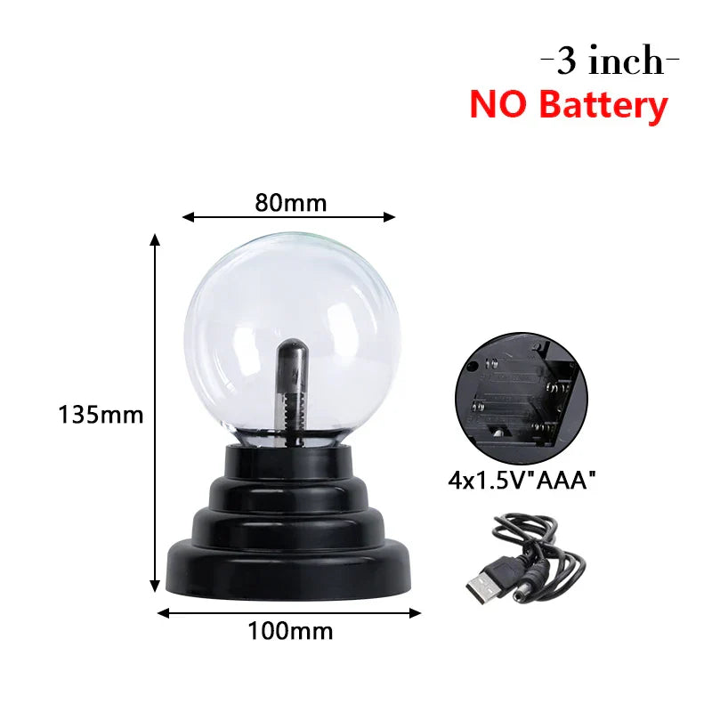 Magic Touch Futuristic Plasma Lampe | Karnz