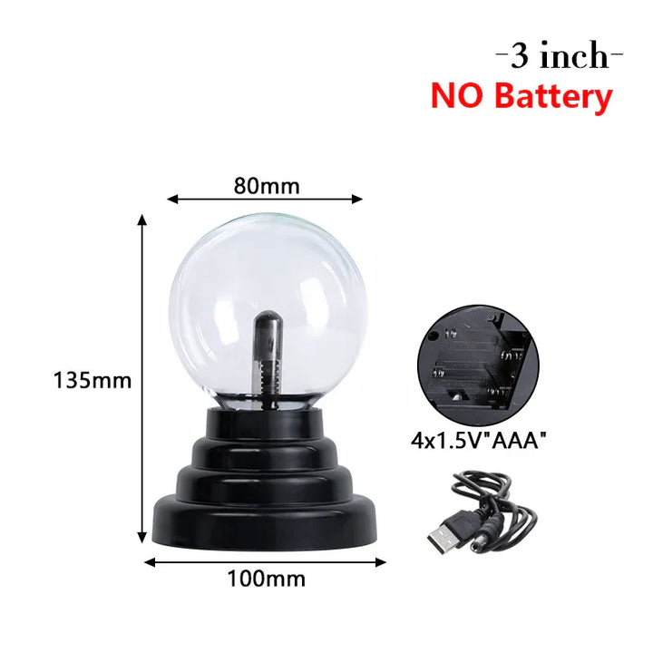 Magic Touch Futuristic Plasma Lampe | Karnz