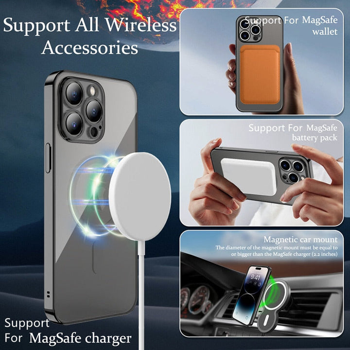 Karnz | Sky Klar Transparent Silikon iPhone Hülle