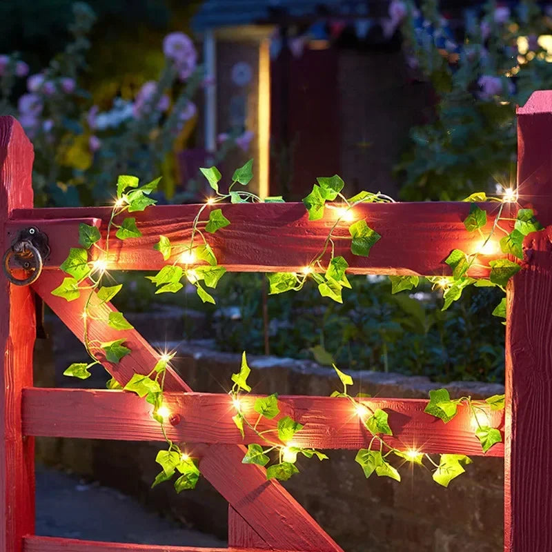 GreenGlow Lichterkette - Für eine Gemütliche Natürliche Beleuchtung | Karnz