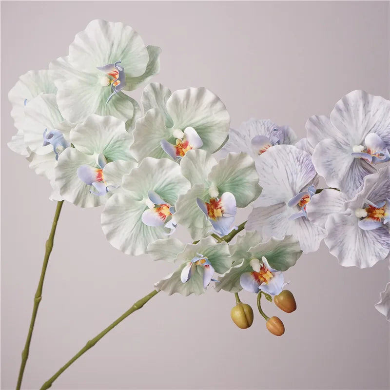 9-köpfige künstliche Phalaenopsis-Blume