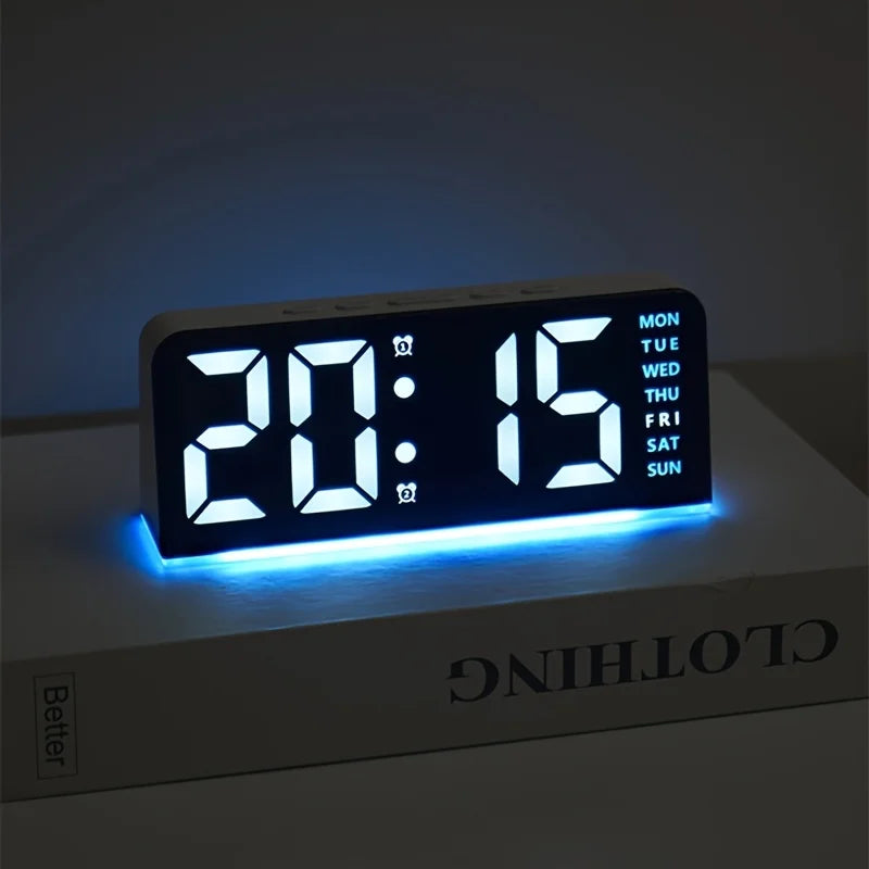 Modern LED Alle Woche Anzeige Nachtlampe Wecker | Karnz
