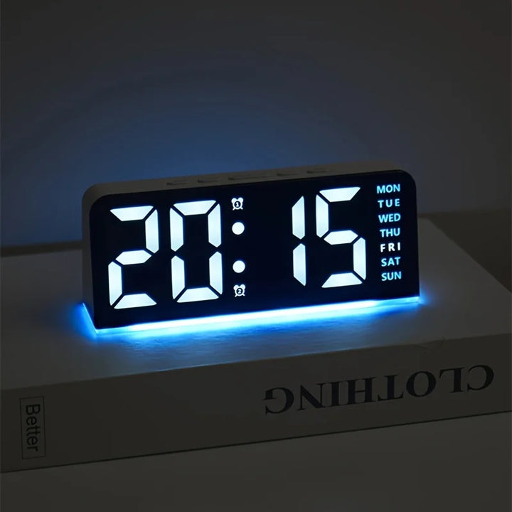 Modern LED Alle Woche Anzeige Nachtlampe Wecker | Karnz
